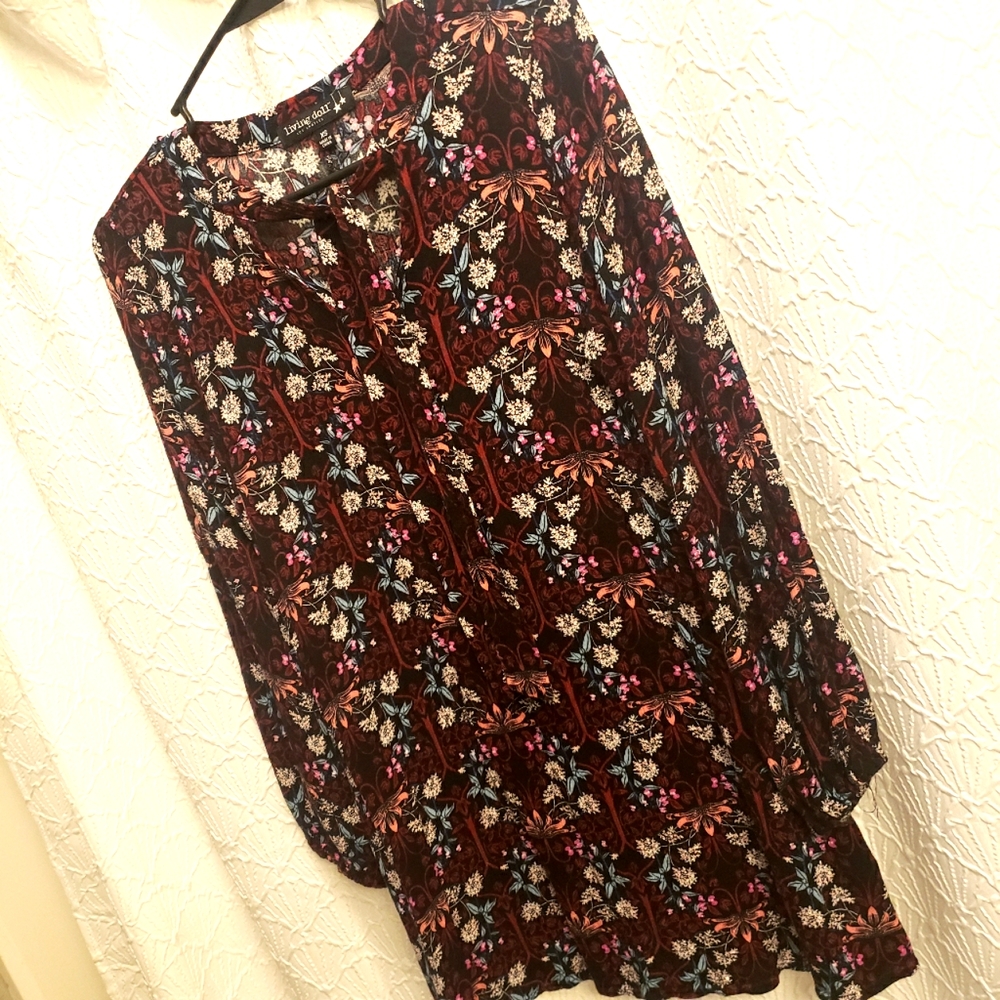Dark Floral Print